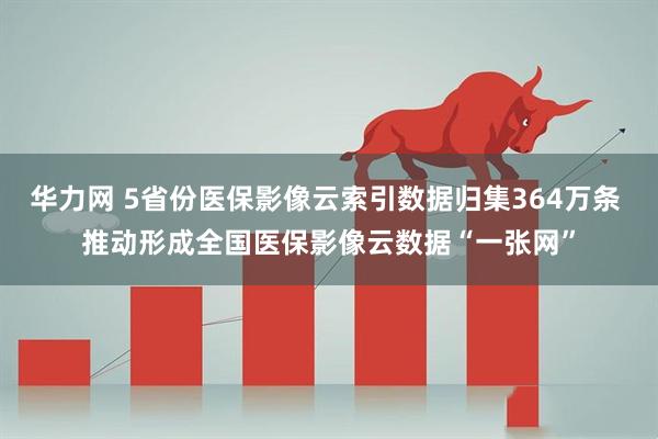 华力网 5省份医保影像云索引数据归集364万条 推动形成全国医保影像云数据“一张网”