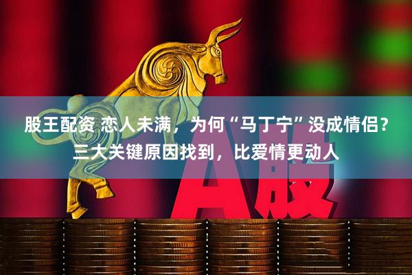 股王配资 恋人未满，为何“马丁宁”没成情侣？三大关键原因找到，比爱情更动人