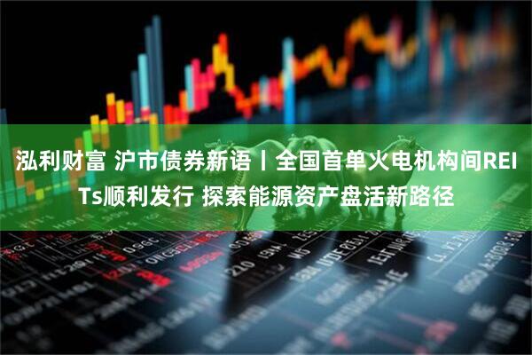 泓利财富 沪市债券新语丨全国首单火电机构间REITs顺利发行 探索能源资产盘活新路径