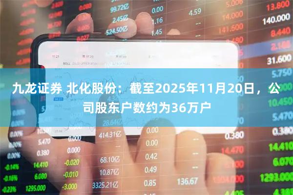 九龙证券 北化股份：截至2025年11月20日，公司股东户数约为36万户